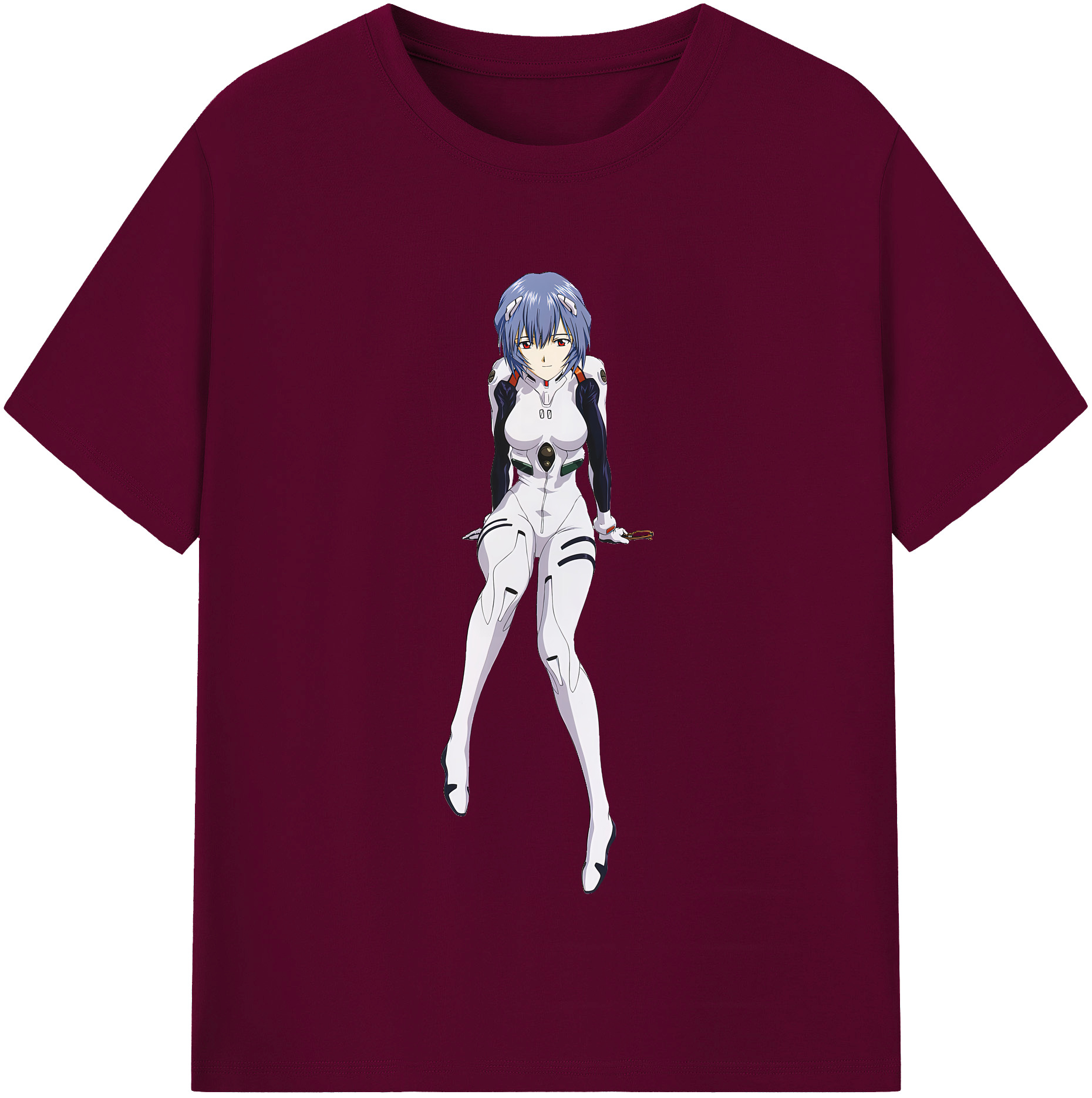 （画像用） EVA 新世紀エヴァンゲリオン レディースカジュアルプリントTシャツ（綿100％）